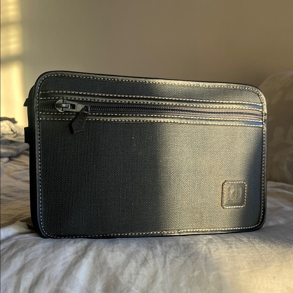 Dunhill Black Wristlet Bag